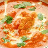 Chicken Curry · Gluten-free and lactose free. Hearty chicken prepared with traditional Indian spices and ser...