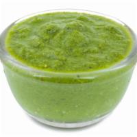 Mint Chutney · Traditional mint dipping sauce.