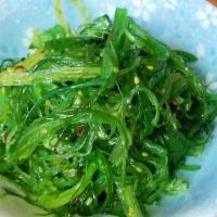 Wakame · Japanese seaweed salad.