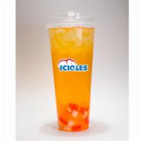 Peach Green Tea · 24  oz Peach Green Tea with drink topping of your choice.