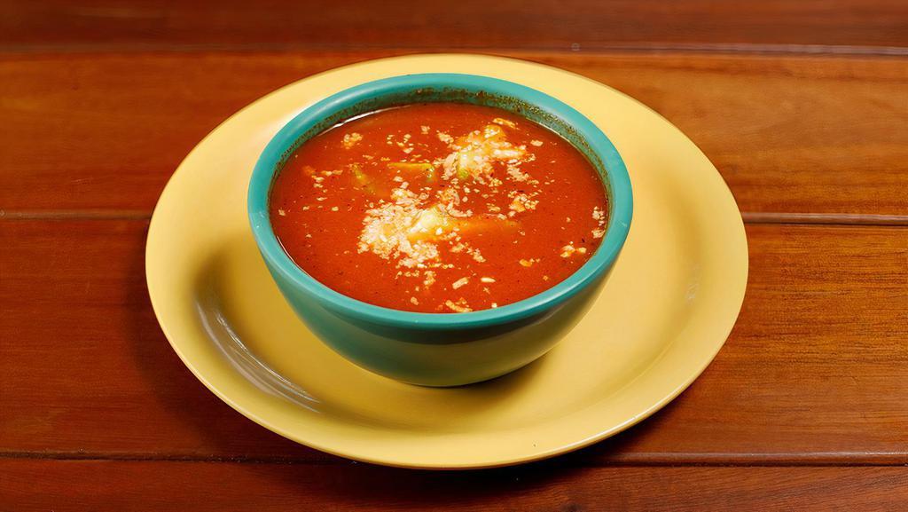 Chicken Tortilla Soup (Bowl) · Traditional Mexican soup made with chicken and fresh tomatoes.