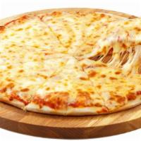 Cheese Pizza · Fresh oven-baked cheese pizza.