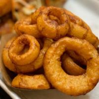 Onion Rings · beer battered and awesome