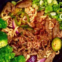Spicy Cumin Lamb 孜然羊肉 · Sautéed spicy cumin lamb, onions, jalapeños and broccoli. ONLY Mild and Strong spicy are ava...
