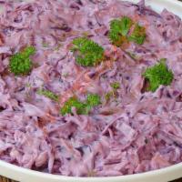 Red Cabbage w Yoghurt - Appetizer · vegetarian.
