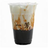 Brown Sugar Pearl Latte 黑糖粉圓鮮奶 · Ice level is not adjustable. CANNOT be no ice