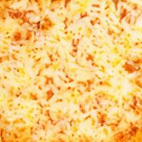 Cheese Pizza · Pizza sauce, cheese blend.