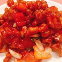 24. Sweet and Sour Chicken · 甜酸鸡饭