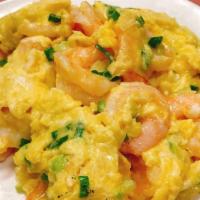 H2. Shrimp Fried with Eggs · 虾仁炒蛋