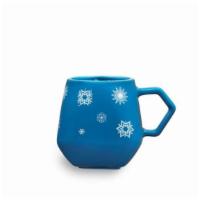 Blue Star Mug · With a design as unique as a snowflake, this tapered geometric mug captures the joyful spiri...