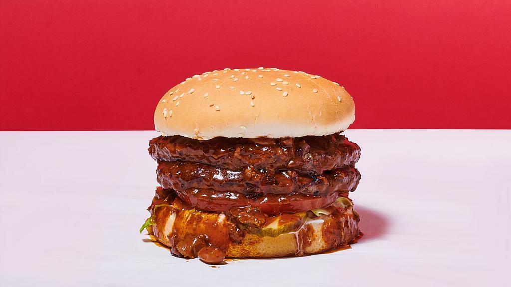 Double Chili Burger · Chili with Beans and Meat. Diced onions are optional.
