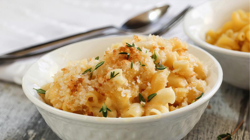 Special Garlic Mac & Vegan (SGM) · Super garlicky mac and cheese, with a generous portion of vegan mozzarella and premium plant-based Parmesan. *Elbow pasta is produced in a factory that process eggs.