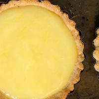 Raw Meyer Lemon Tart · Contains coconut, cashew and almond (gluten-free, soy free).