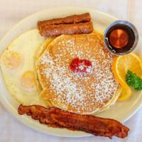 2X4 Special · It includes your choice of 2 pancakes, french toast, or biscuits and gravy, your choice of 2...