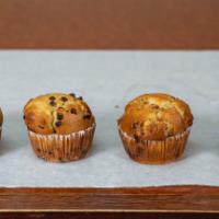 Muffin · Blueberry, banana nut, chocolate chip, cinnamon coffeecake, and raisin&oat bran

**If the se...