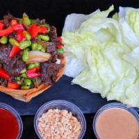 Lettuce Wrap  · Wonton Bowl, Edamame, Red Bell Pepper, Scallion, with your choice of protein. Enhance your p...