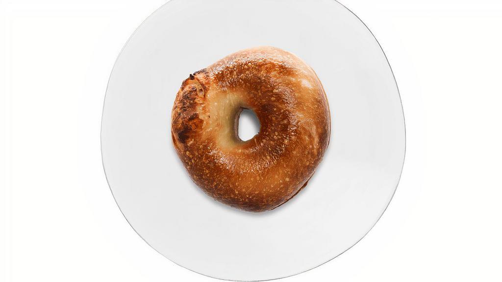 Asiago Bagel · Comes with cream cheese on the side