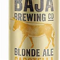 Blonde Ale Cabotella Beer · Baja Brewing Co. 
Blonde Ale - alc/vol 5.5%
12 oz