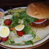 Garden Burger · Original Veggie Patty (made from a blend of Mushrooms, Onions, Brown Rice, Rolled Oats, Mozz...