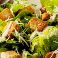 Caesar Salad · House famous Caesar salad made with fresh romaine lettuce, croutons, and parmesan cheese.