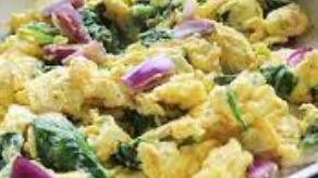 Scrambled Eggs with Onion · 