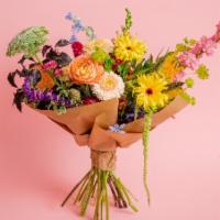 Cali Wrap Bouquet · Cali Wrap Bouquet, a Designer's Choices bouquet, is arranged using farm-fresh California flo...