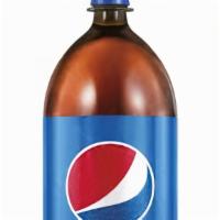 2 liter soda · 2 liter soda 
3 options 
Pepsi, Diet Pepsi, Sierra Mist