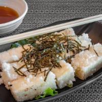 Agedashi Tofu · Deep fried tofu with special sauce.