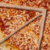 Ny Style Hand Stretched Thin Crust Cheese Pizza (18
