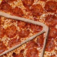 Ny Style Hand Stretched Thin Crust Pepperoni Pizza (12