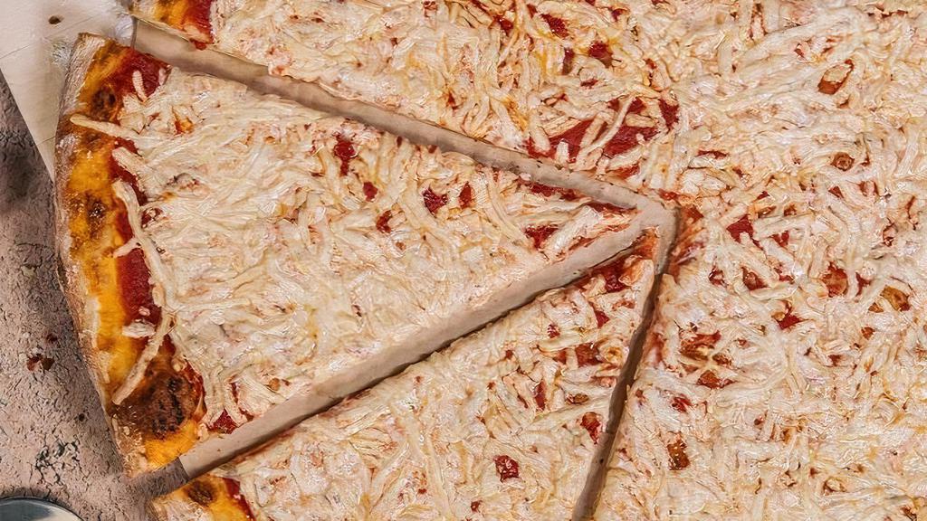 Ny Style Hand Stretched Thin Crust Vegan Cheese Pizza (12