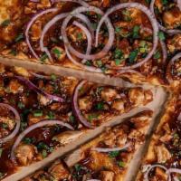 Ny Style Hand Stretched Thin Crust Bbq Chicken Pizza (12