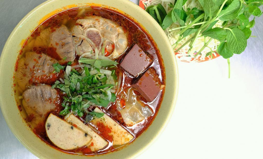 7. Bún Bò Huế · Vietnamese spicy beef noodle.