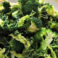 Power Veggies (Steamed Broccoli and Cabbage ) · Steamed Broccoli, Celery and Cabbage  (8 oz)