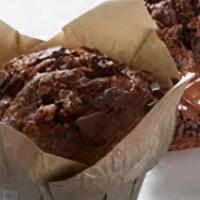 Muffin Filled With Hazelnut Chocolate · 
