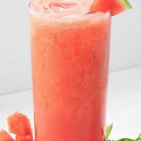 Fruit flavored Slushy · Ice blended fruit flavored smoothie with green tea