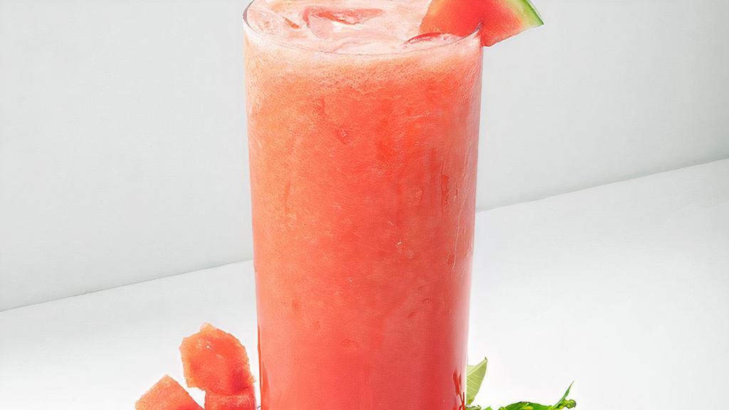 Fruit flavored Slushy · Ice blended fruit flavored smoothie with green tea