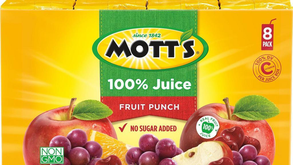 Mott's Fruit Punch Box · 