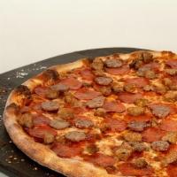 Gabriella'S Hand Stretched Meat Lovers Pizza (18