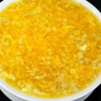 Chicken Corn Soup large鸡蓉玉米汤 · 