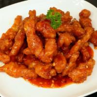 General Tso's Chicken 左宗棠鸡 · spicy