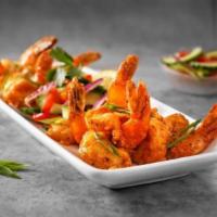 Spicy Shrimp · succulent fried shrimp in spicy cream sauce