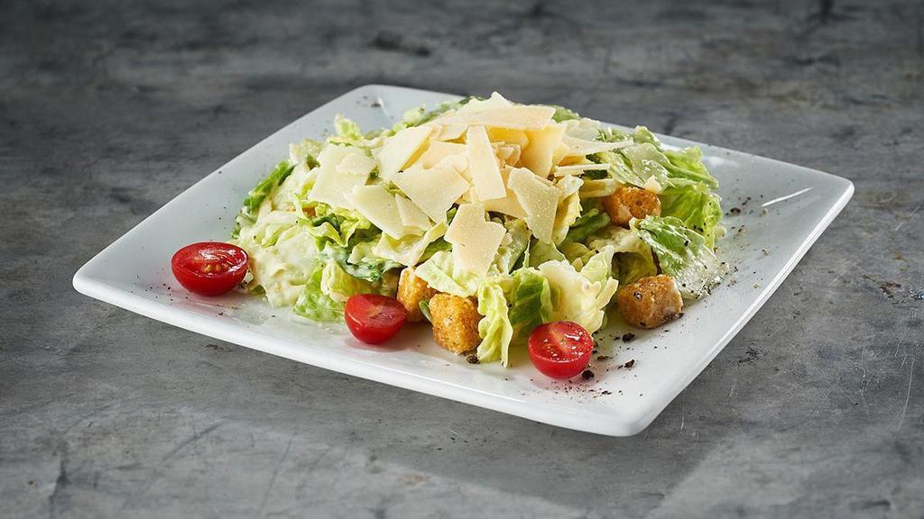 Caesar Salad* · romaine hearts, parmesan & romano, creamy caesar | GF | K