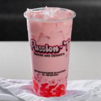 My Valentine + Heart Jelly · Our  #1 best seller! Strawberry Milk Tea + Strawberry Heart Jellies