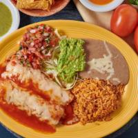One Enchilada Green or Red · 