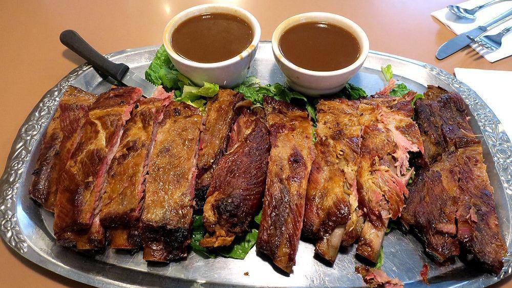 Ribs! · Choice of Emil's or St. Louis.