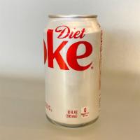 Canned Soda · Coke, Diet Coke, Sprite, Pepsi, Dr Pepper