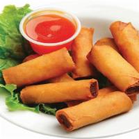 Lumpiang Shanghai, Pork - 2.5 lbs. (Frozen) · Bite-size spring rolls with ground pork filling. Serve with our sweet-sour dipping sauce.