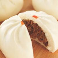 Chicken Siopao - 4 pcs. · Steamed bun filled with sweet and savory chicken asado.