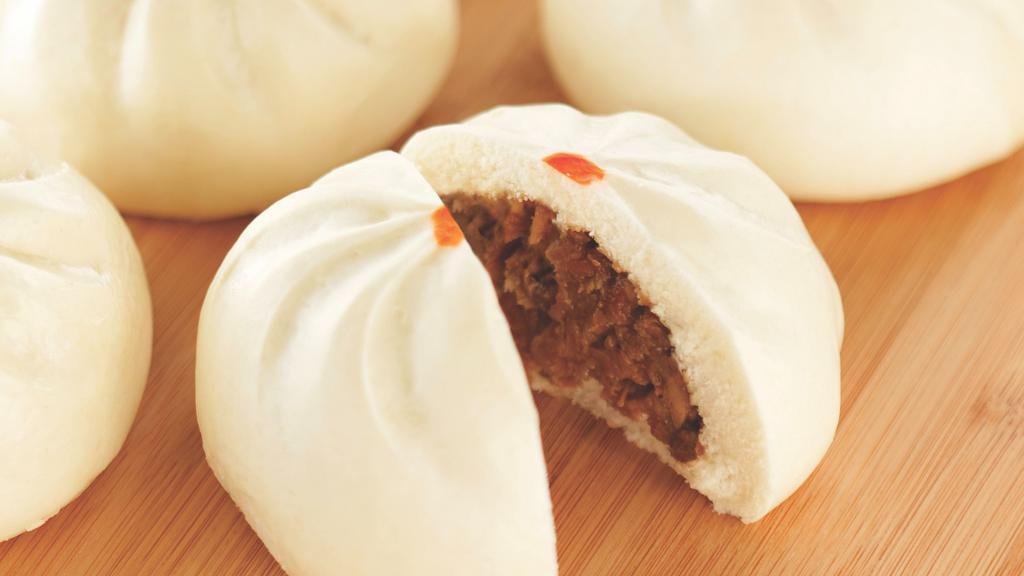 Chicken Siopao - 4 pcs. · Steamed bun filled with sweet and savory chicken asado.
